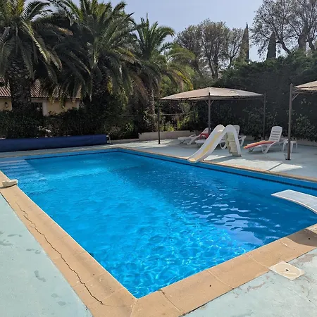 아파트 De La Palmeraie - Dans Propriete Privee Au Calme Avec Piscine Et Tennis *